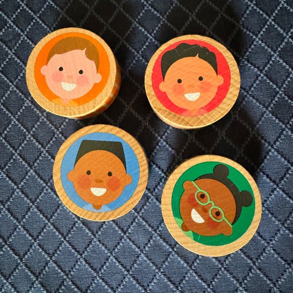 MELISSA & DOUG Tots Schoolyard Tumble, ages 12 mo - 2 yrs - wooden - Picture 3 of 4